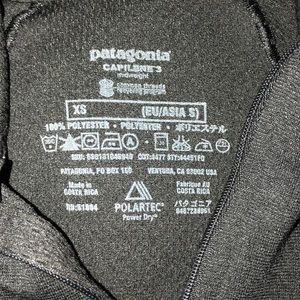 Black half zip pull over sweater